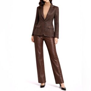 Freda's Animal Print Blazer